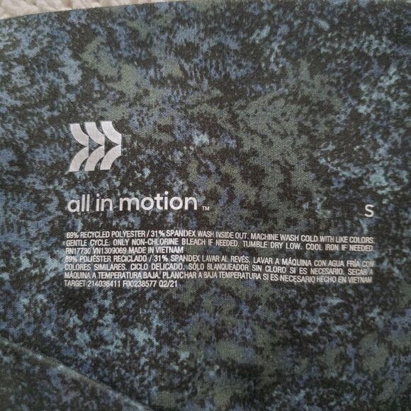 All in Motion Women's Contour Flex Lace-Up Leggings sz Sm - Picture 13 of 13